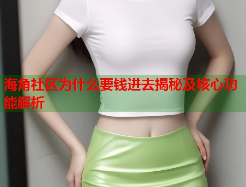 海角社区为什么要钱进去揭秘及核心功能解析