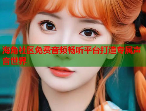 海角社区免费音频畅听平台打造专属声音世界