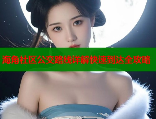 海角社区公交路线详解快速到达全攻略