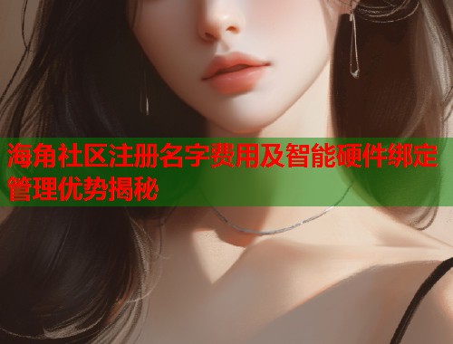 海角社区注册名字费用及智能硬件绑定管理优势揭秘